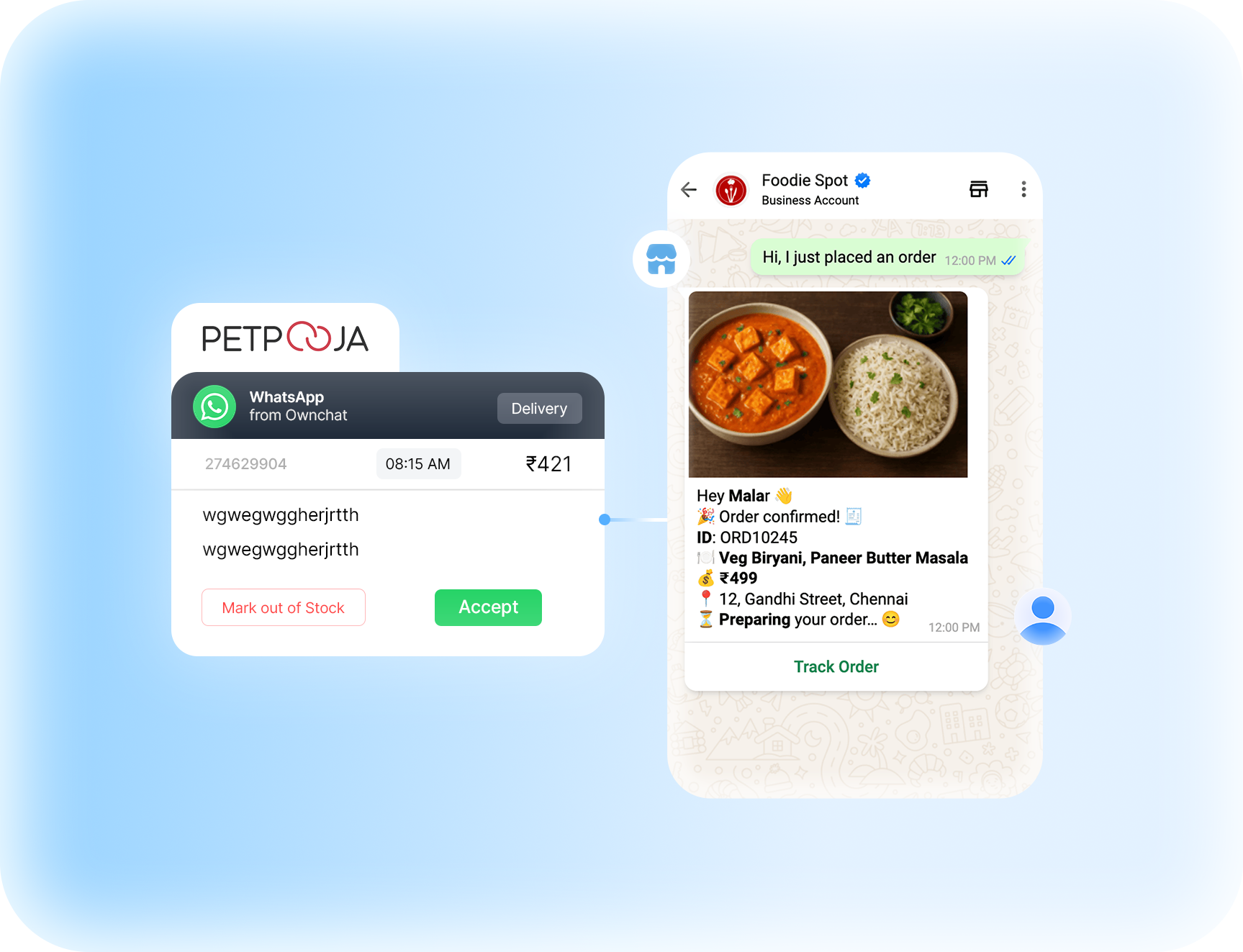 Petpooja WhatsApp Integration